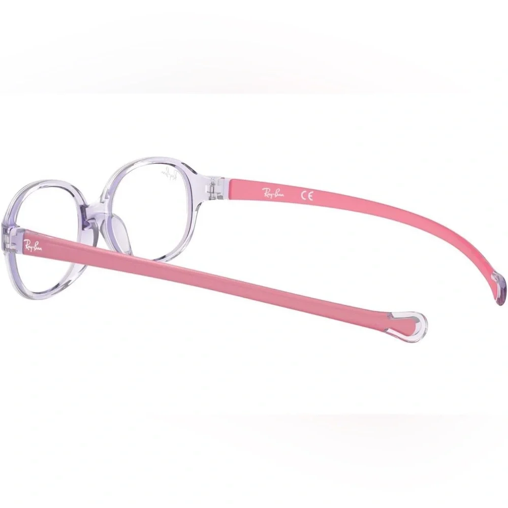Ray-Ban Kids' Ry1587 Oval Prescription Eyeglass Frames